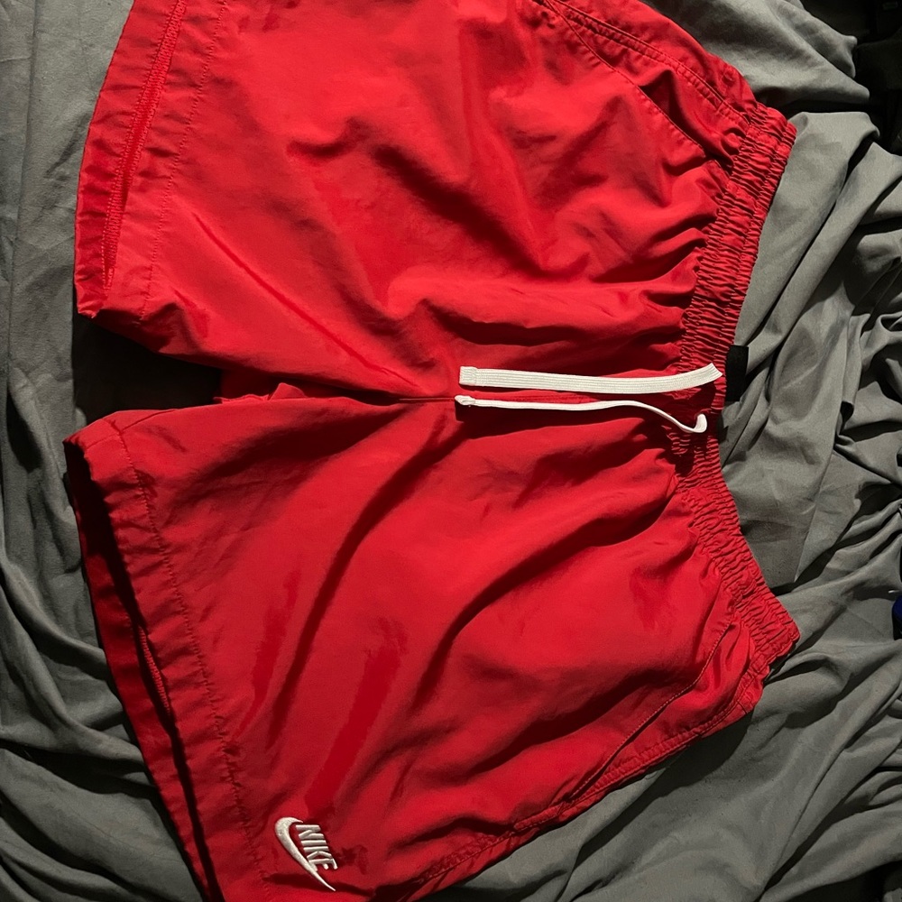 Red Nike Woven Men’s Shorts